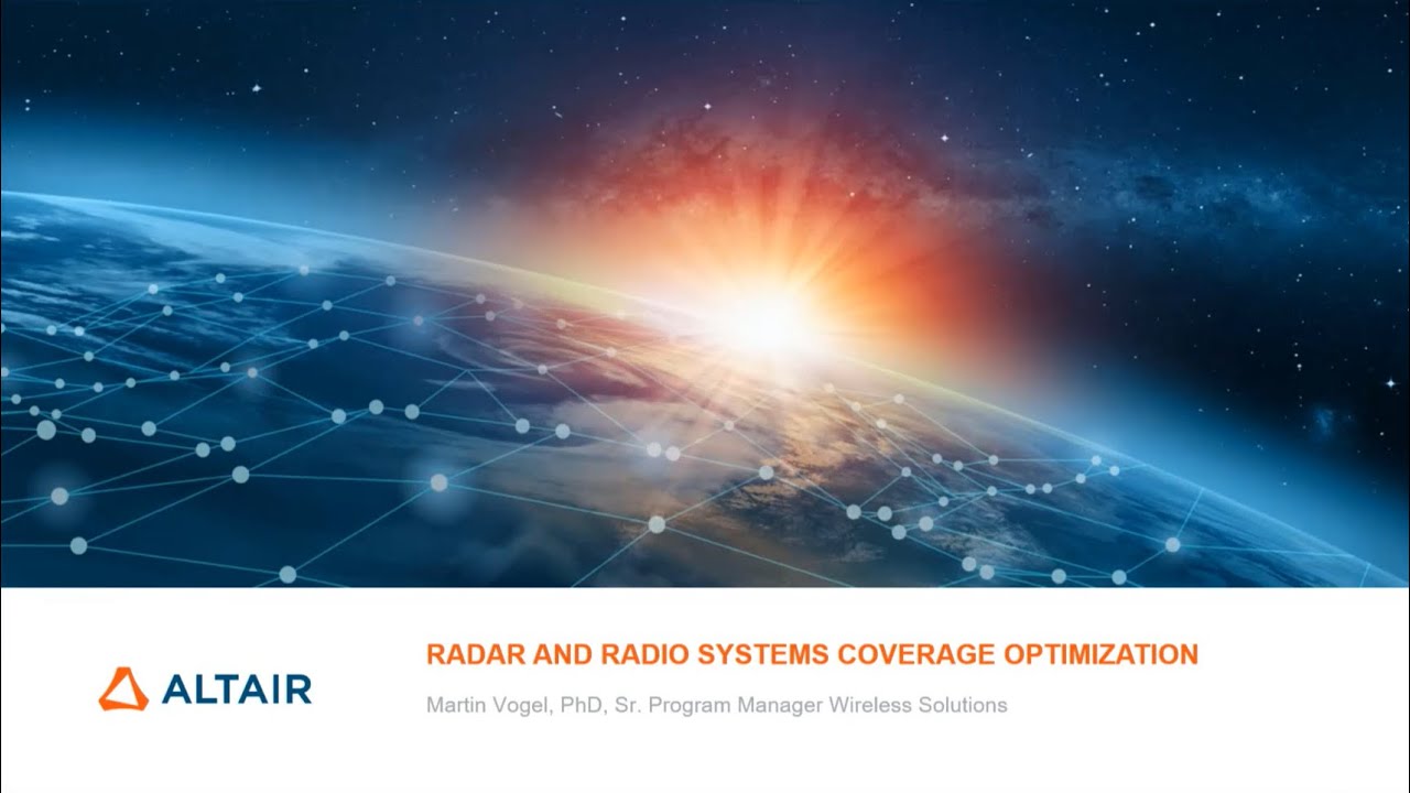 Вебинар №6 - Оптимизация зоны действия РЛС и систем радиосвязи.