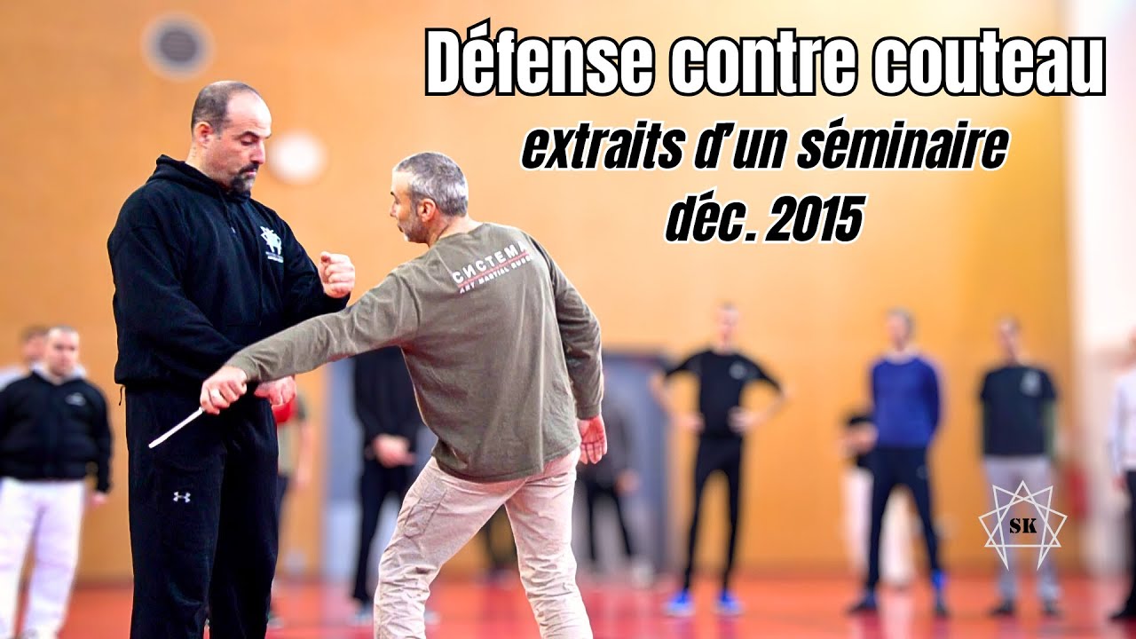 Systema – séminaire défense contre couteau déc. 2015 – extraits