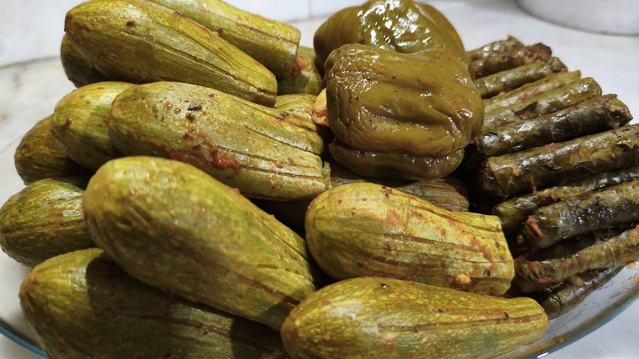 المحشي على الطريقه السورية طعم ولا اطيب 😋💪🏻💚