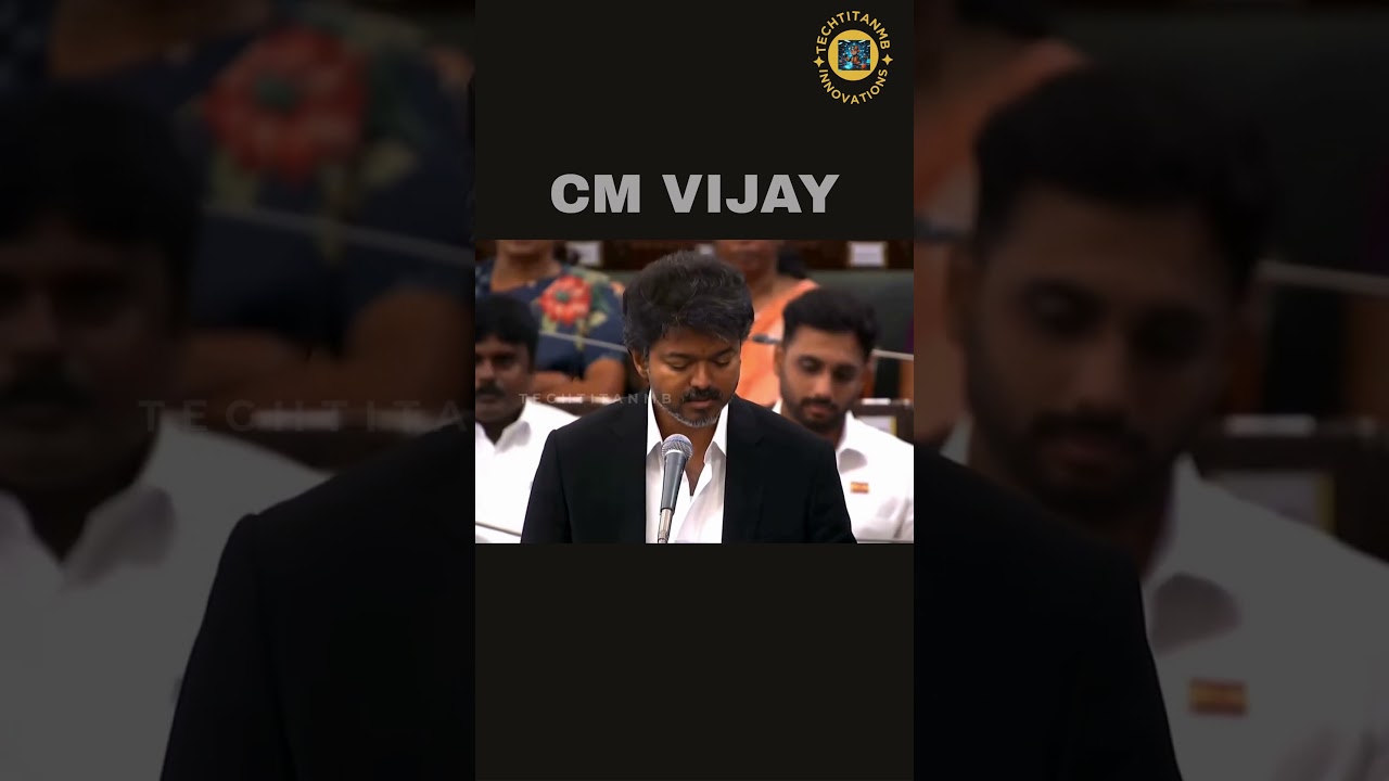 Vijay BREAKS SILENCE in Assembly for the First Time 😱 | Thalapathy Speech Goes Viral