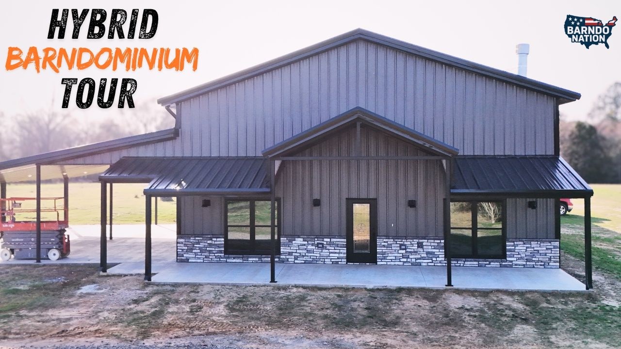 Inside a 2 Story Rustic Barndominium | 2 Bed, Game Room, Safe Room + Bunk Room