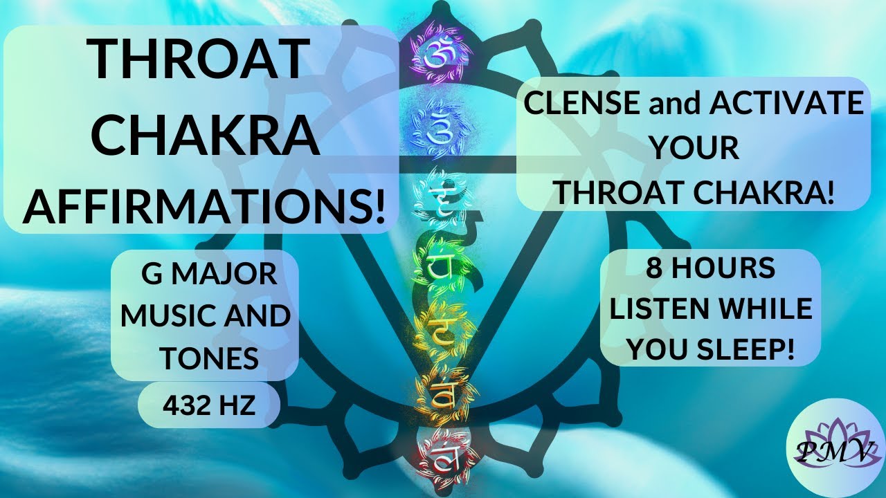 Throat Chakra Affirmations 8 Hours