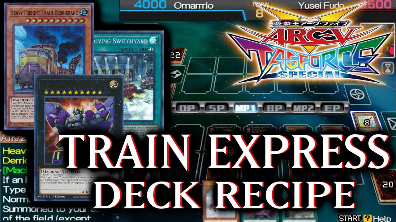 Trains Express Deck - Yu-Gi-Oh! Arc-V Tag Force Special #19