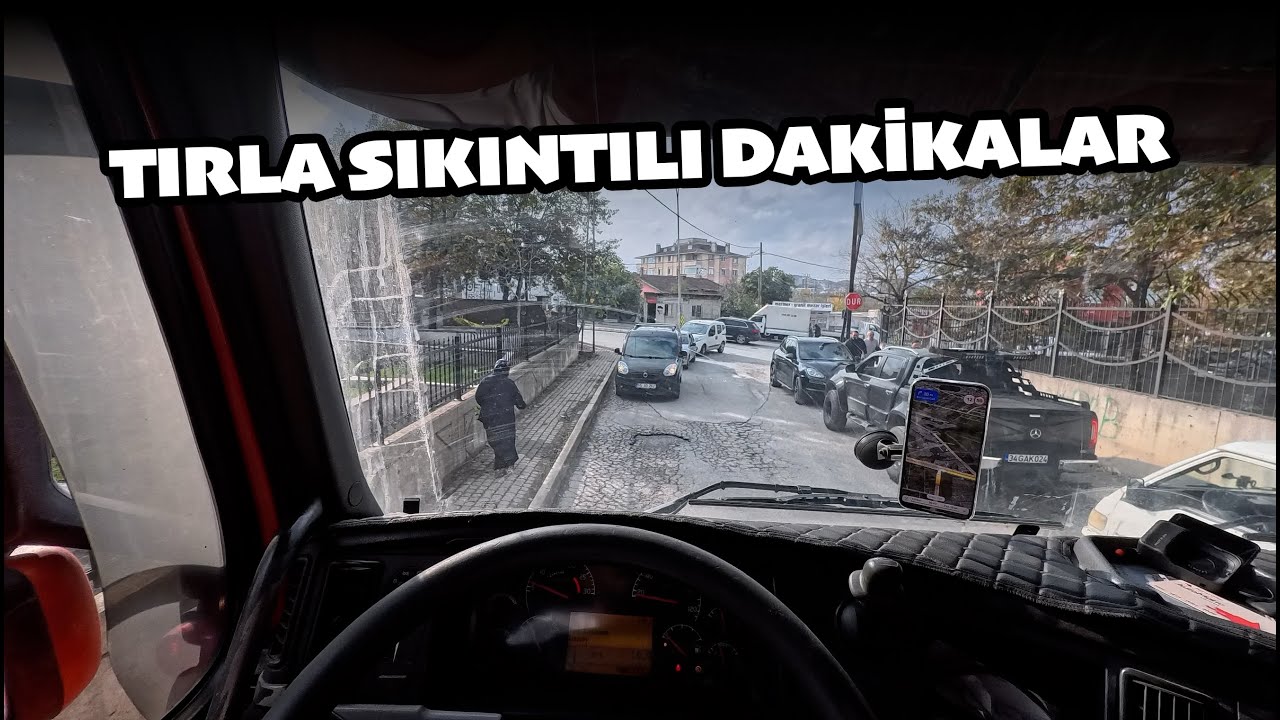 İSTANBUL' UN DAR YERLERİNE TIRLA GİRMEK | SAĞDAN YANAŞMAK ÇOK ZOR