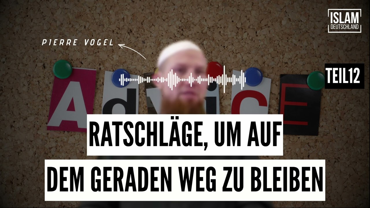 RATSCHLAG 12: FOLGE DEM BEWEIS UND NICHT DEM AUFTRETEN | Pierre Vogel