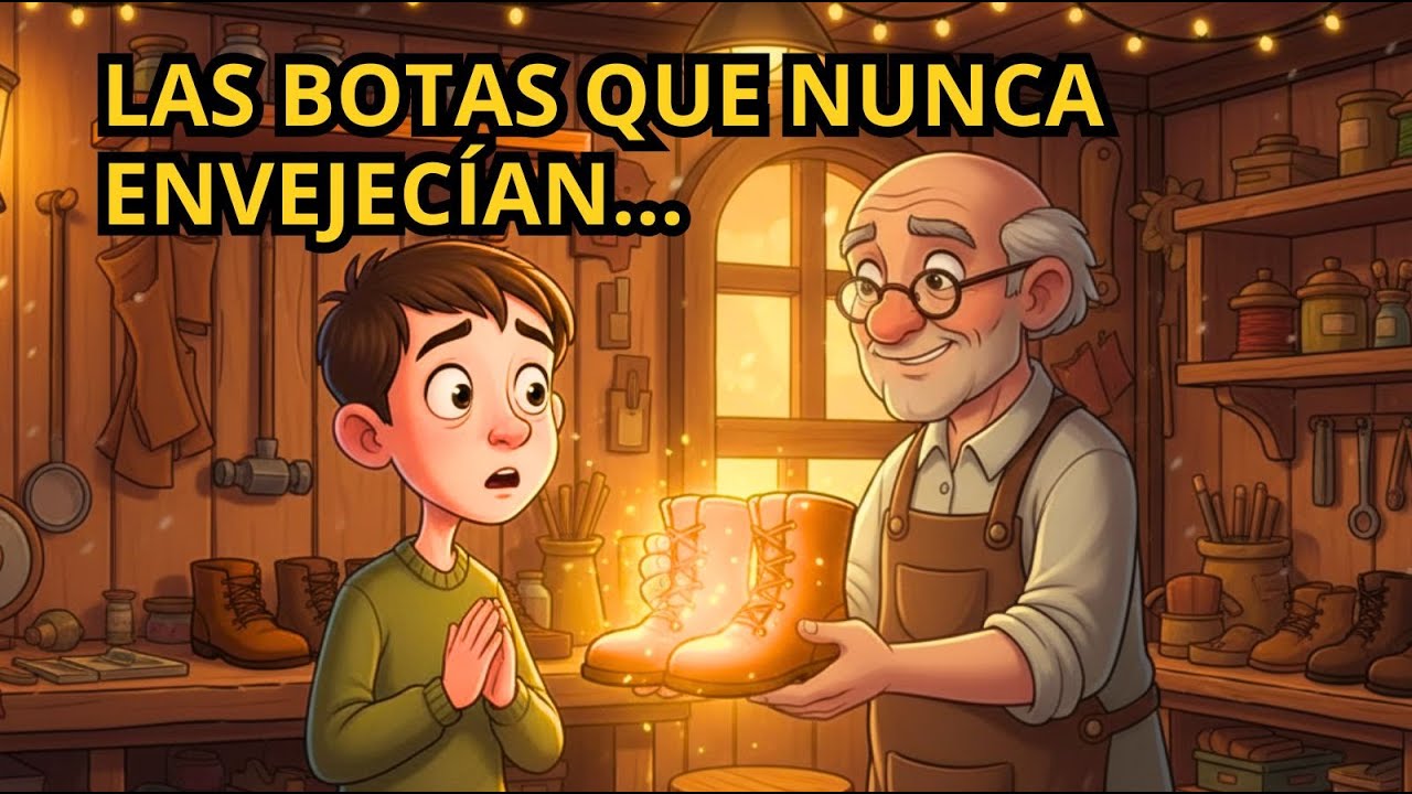 El NIÑO y el MISTERIO de las BOTAS que NUNCA envejecían- HISTORIA para reflexionar