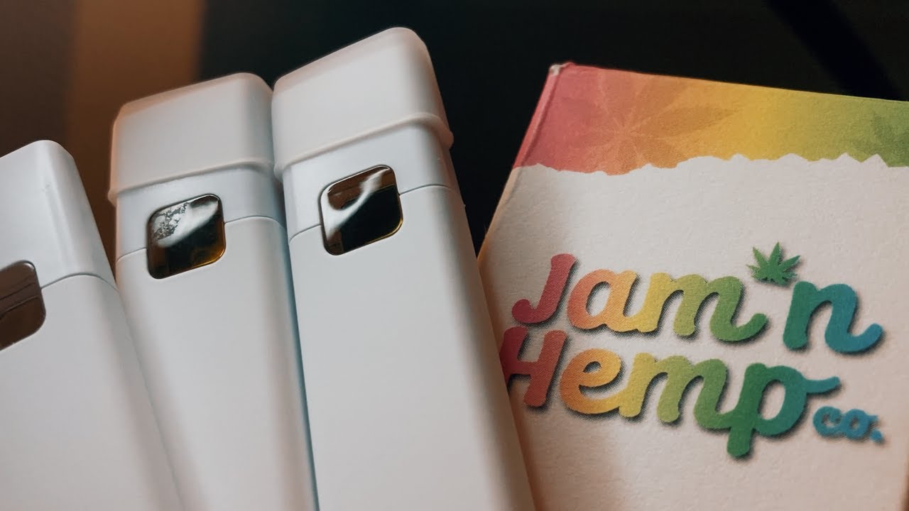 Jam'n Hemp's LIVE RESIN THCa Disposables!