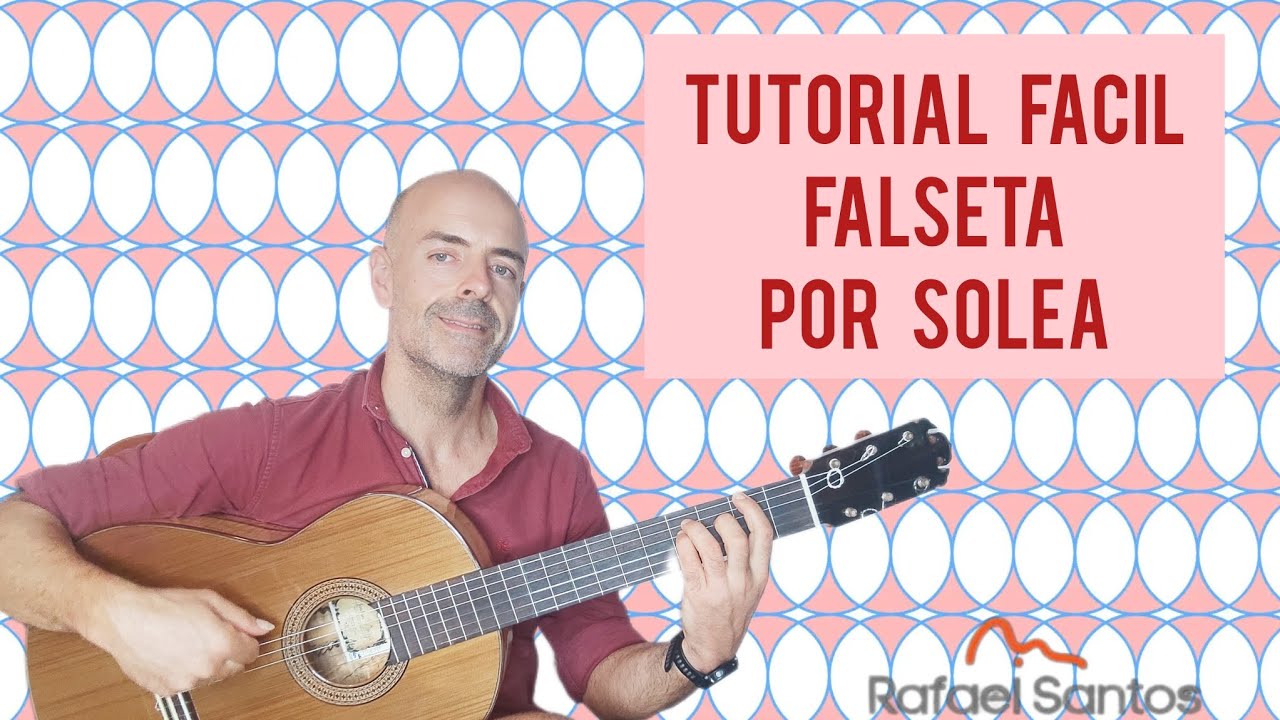 FALSETA POR SOLEA FLAMENCA Y TRADICIONAL | TUTORIAL | TEMPO NORMAL Y LENTO | SUSCRIBETE