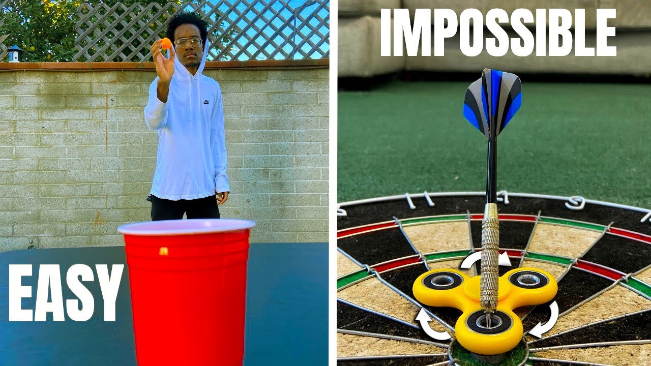 Easy to Impossible Trickshots | Tricksters |
