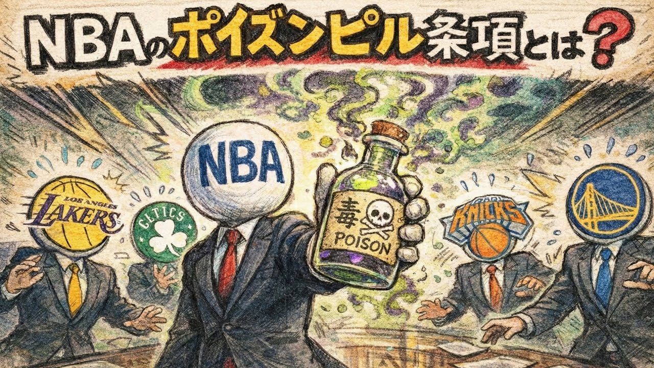 飲めるか、この毒薬を？NBAのポイズンピル条項について