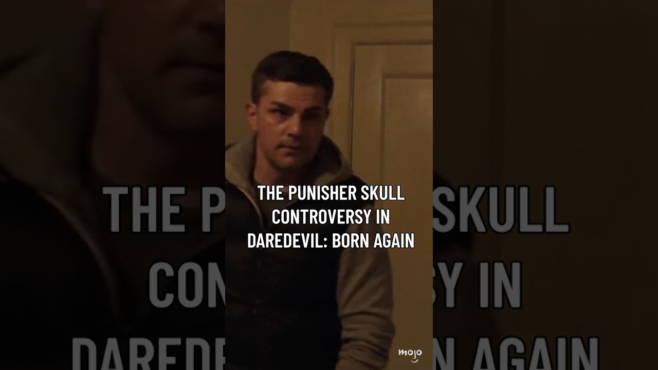 The Punisher Skull Controversy In Daredevil: Born Again #marvel #mcu