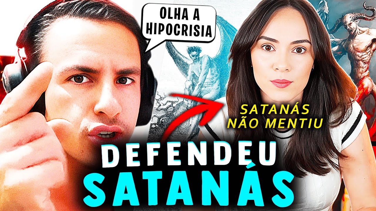SUPER XANDÃO REAGINDO - ATEU DEFENDE A SERPENTE QUE TENTOU ADÃO E EVA NO JARDIM DO EDEN