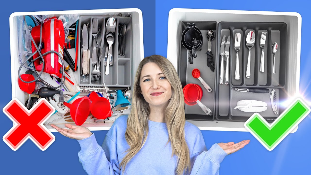 Je RÉORGANISE ma cuisine de A à Z! | Avant/Après!