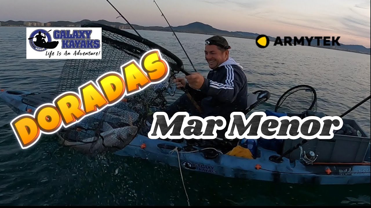 Doradas del Mar Menor desde Kayak Galaxy Wildcat Fx3