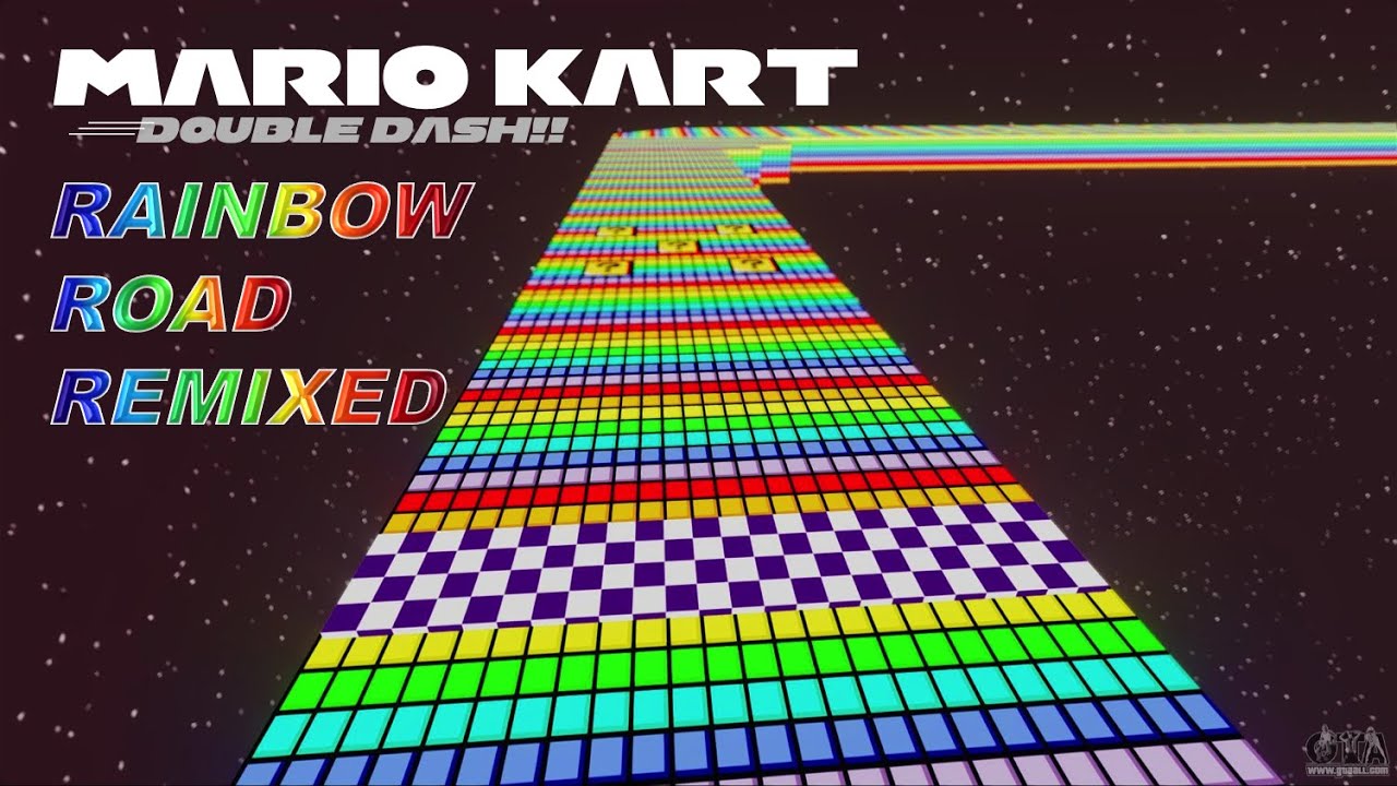 Mario Kart Double Dash Rainbow Road Remix