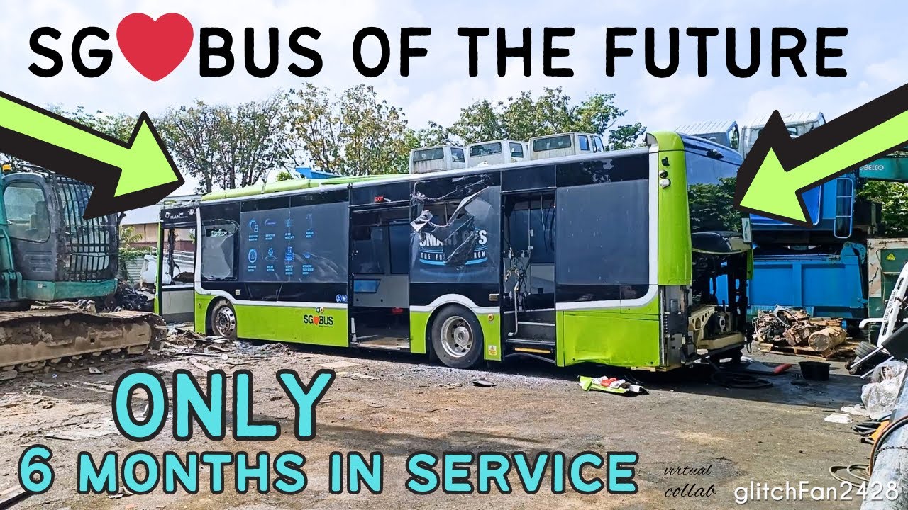 ШОКИРУЮЩАЯ история 3-дверного концептуального автобуса SG❤️BUS, сданного на слом! (SG4002G)