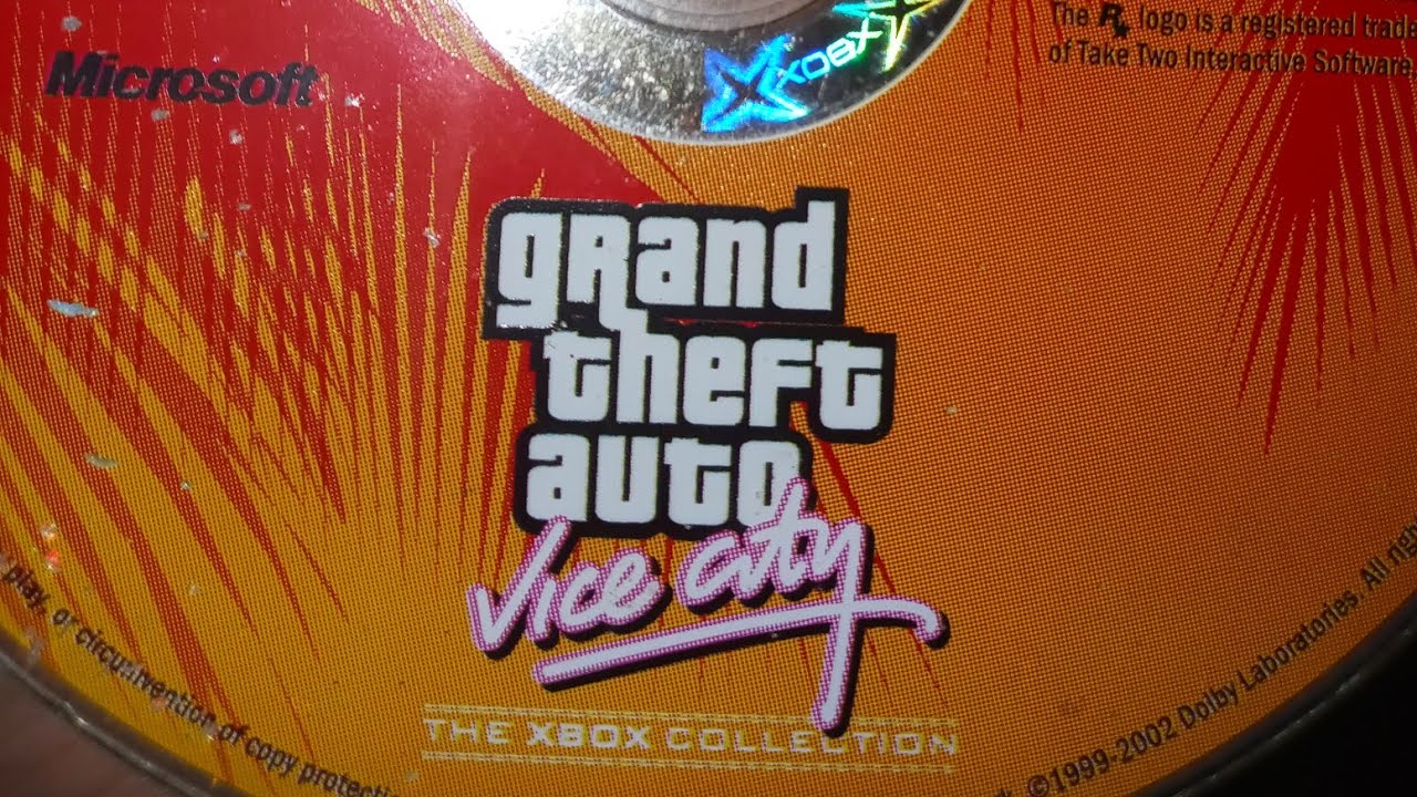 Grand Theft Auto: Vice City: The Xbox 360 Edition.