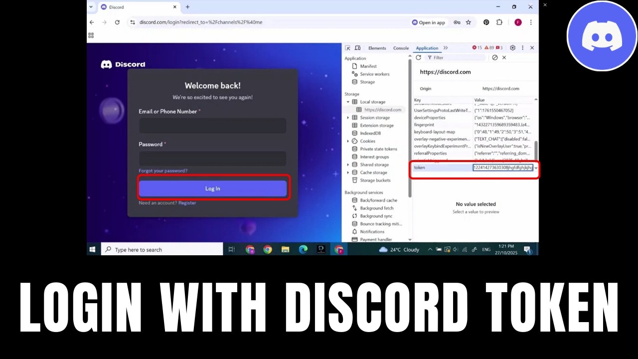 How To Login With Discord Token (Full Guide)