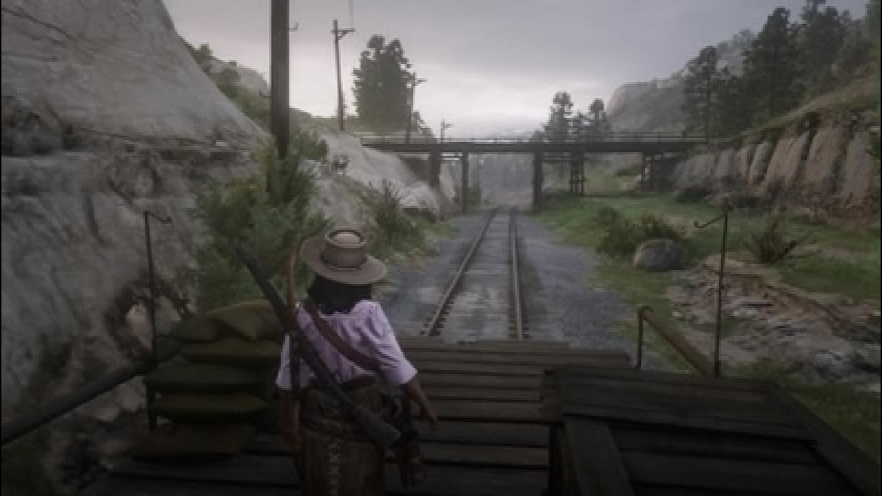 Red Dead Redemption 2 | Rain & Trains