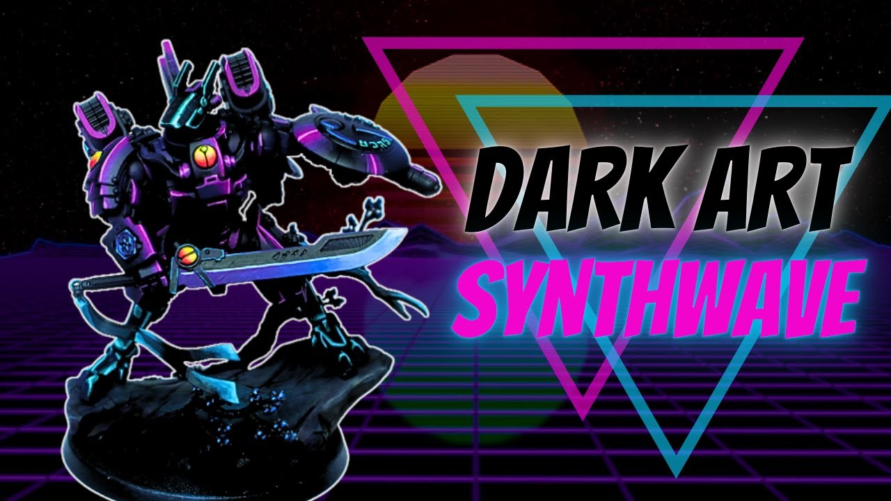 Unlock the DARK ART of SYNTHWAVE // Tau Commander Farsight Warhammer 40k
