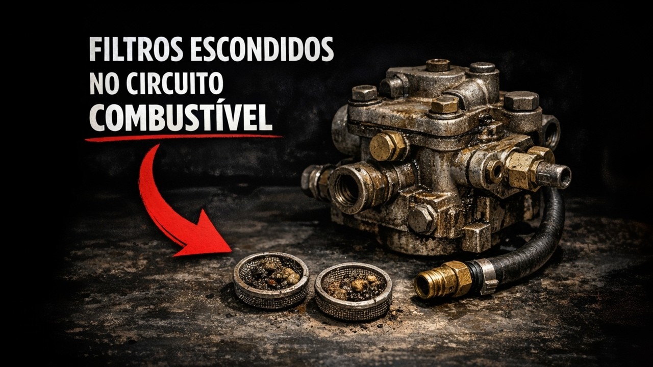 FILTROS ESCONDIDOS NO CIRCUITO COMBUSTÍVEL DO SEU TRATOR
