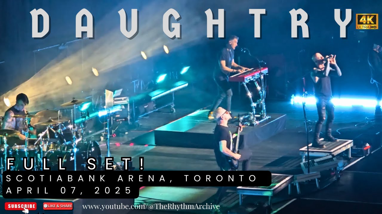 DAUGHTRY | Epic Rock Performance Live | Full Set | Scotiabank Arena | Toronto | April 07, 2025