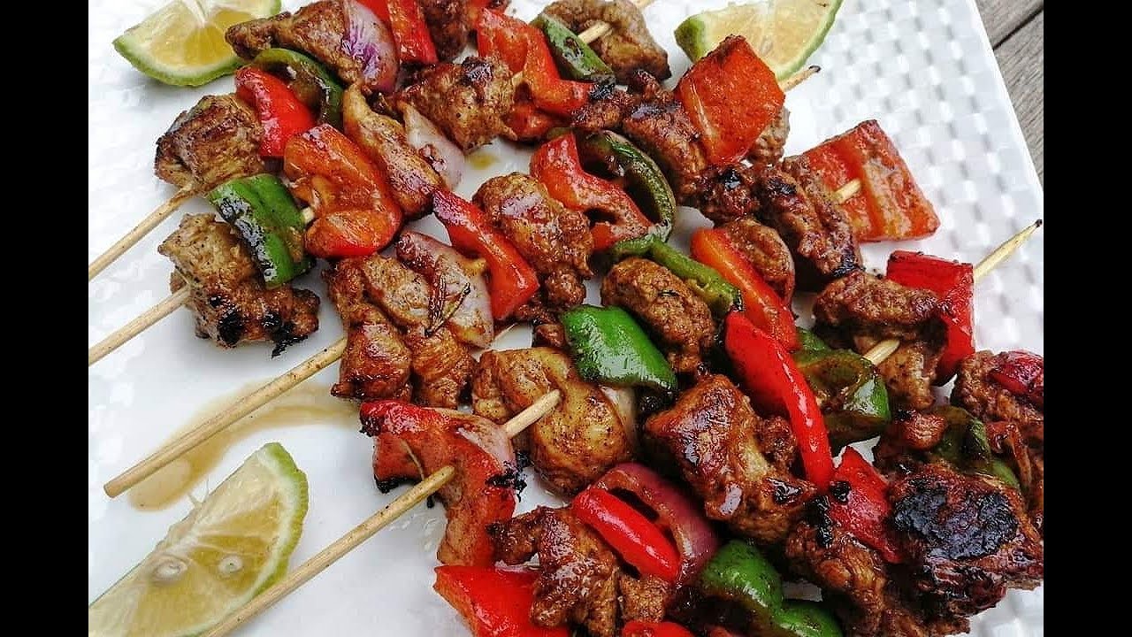 GRILLED CHICKEN SKEWERS | MISHKAKI YA KUKU | RECIPE
