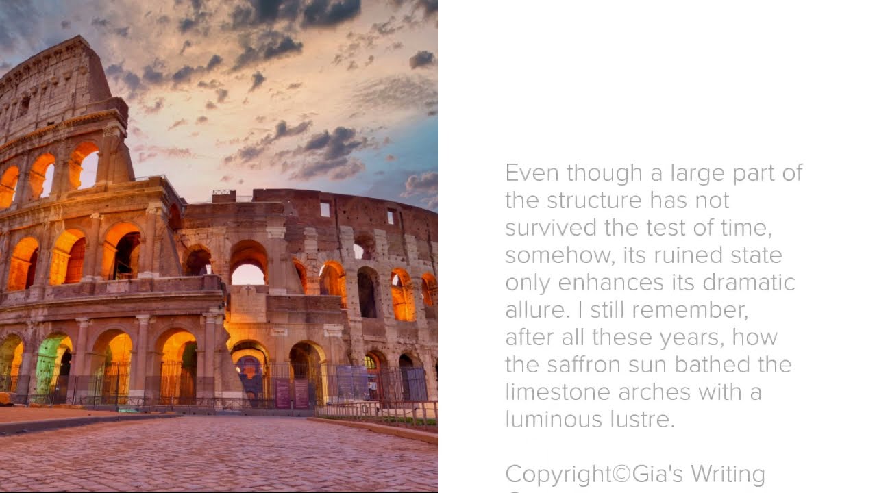 Describe your favourite building- 11 Plus creative writing