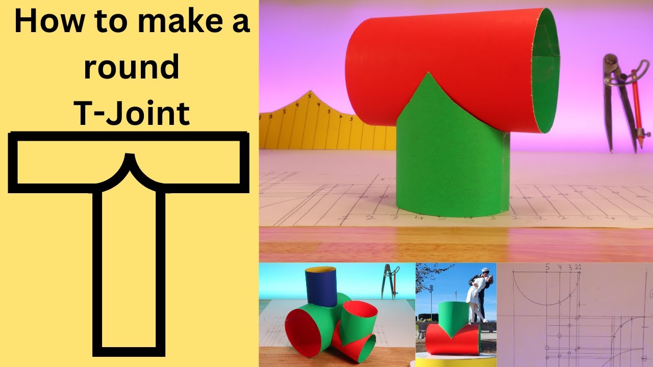 How to make a round T joint