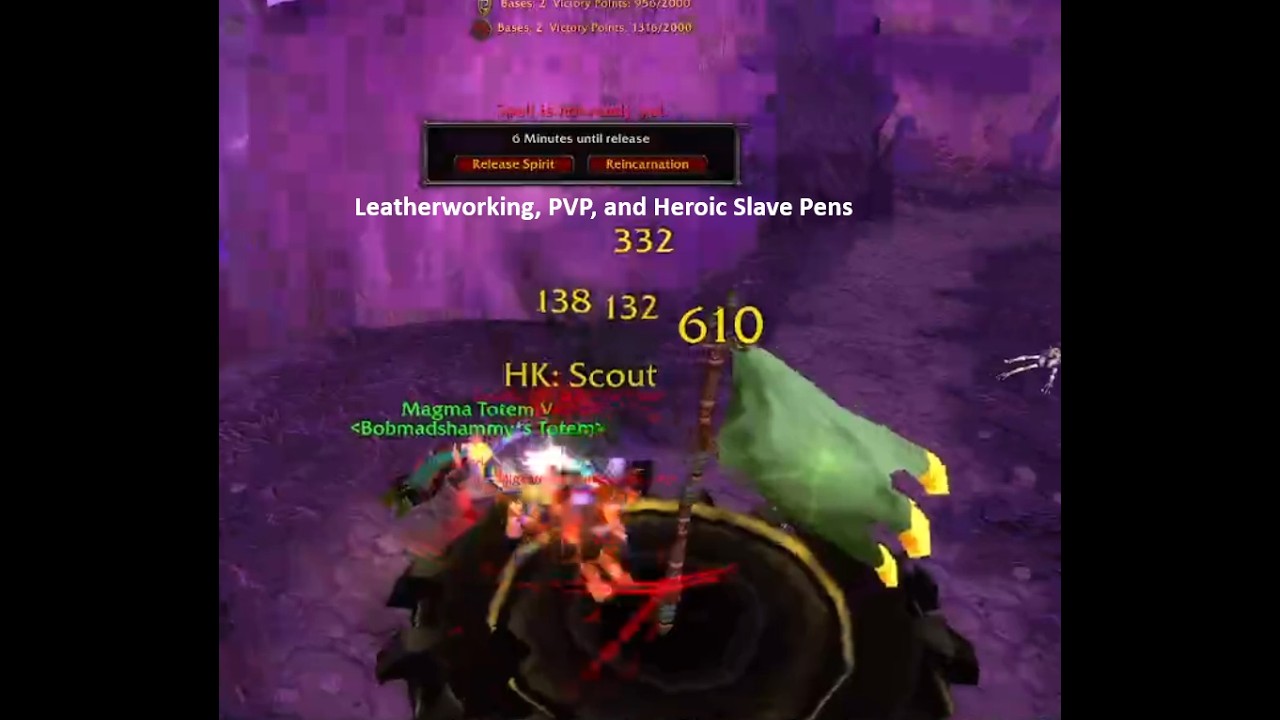 WoW Classic TBC - LW work, PVP, and Heroic Slave Pens