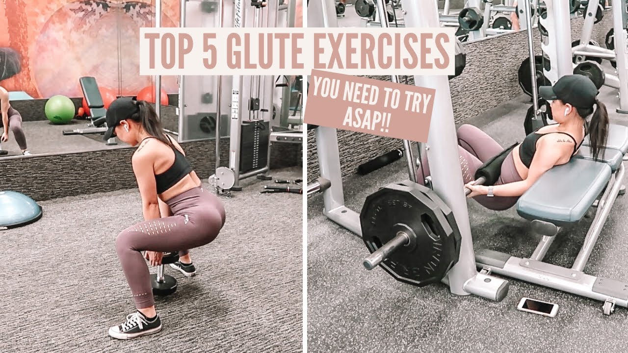 My Top 5 Exercises to Grow Your Glutes | Glute Focused Exercises