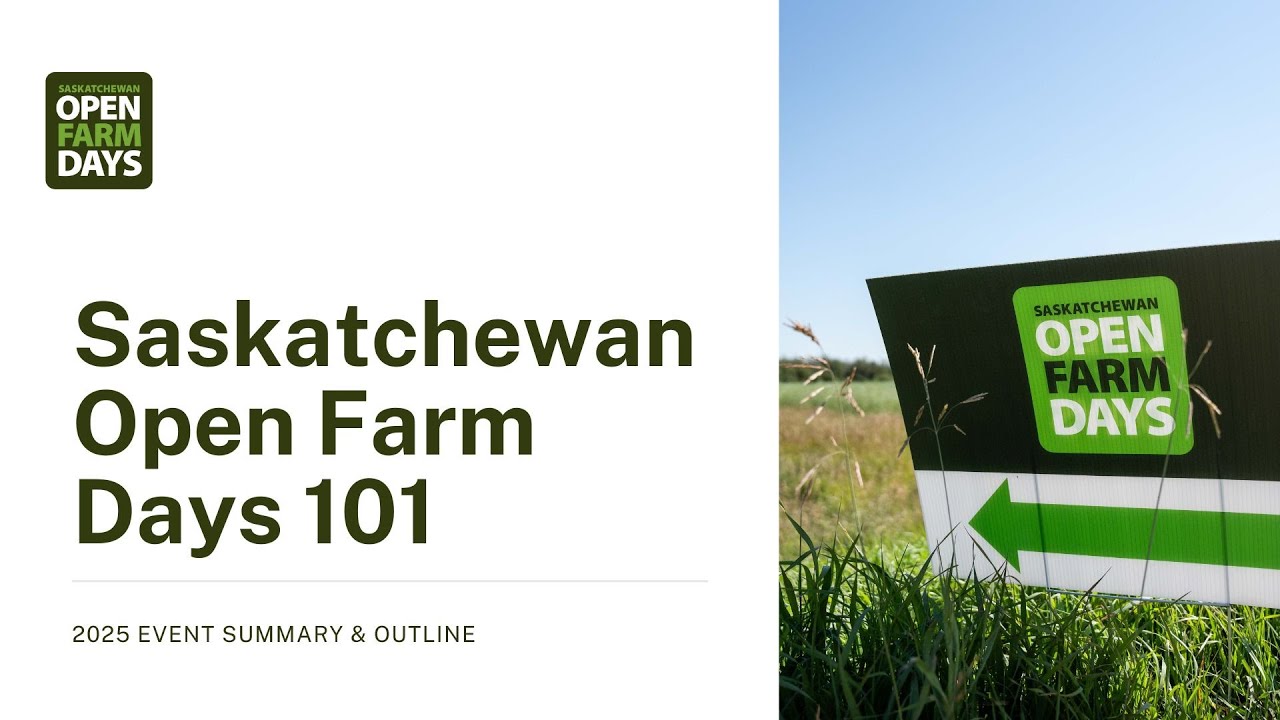 2025 Webinar: Saskatchewan Open Farm Days 101