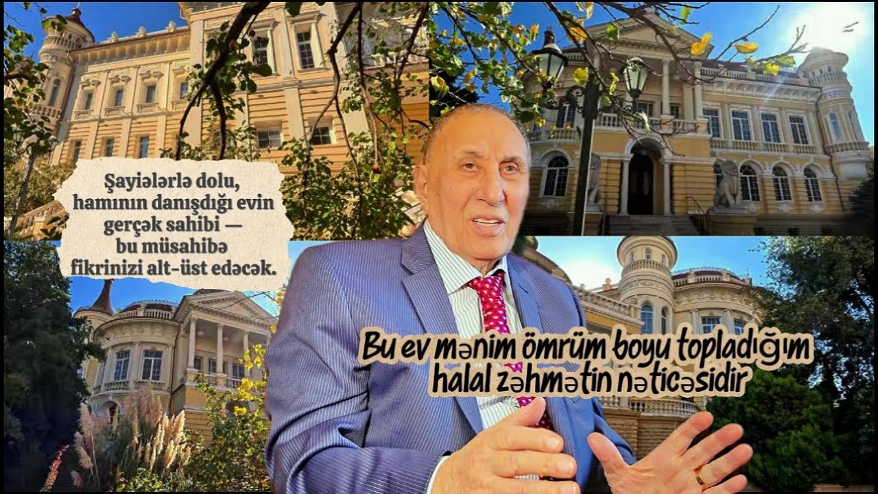 Yaxın oturun! 🔥 Bu Evin Sahibi Kimdir? İlk Dəfə Hər Şeyi Açıqladı — Hekayəsi Hamını Şok Edəcək!