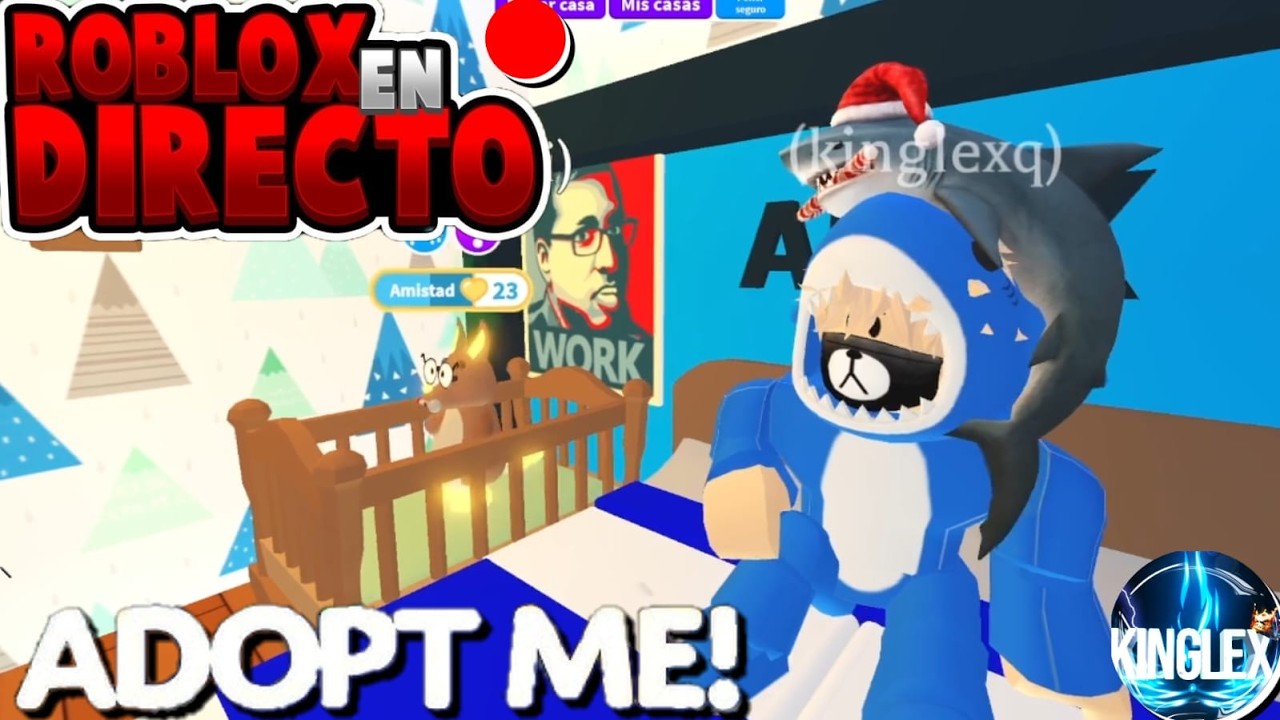 ¡Adopt me y Minecraft! 🔴