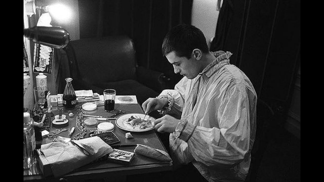 Alain Delon 1961 In the Dressing Room with Luchino Visconti