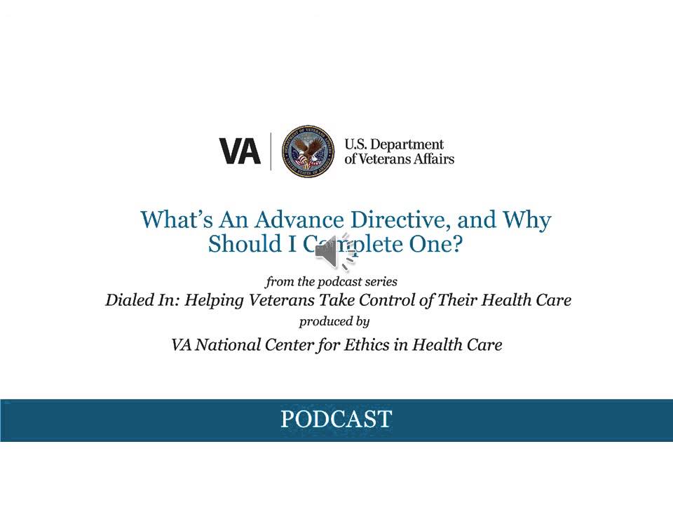 What&rsquo;s An Advance Directive, and Why Should I Complete One?