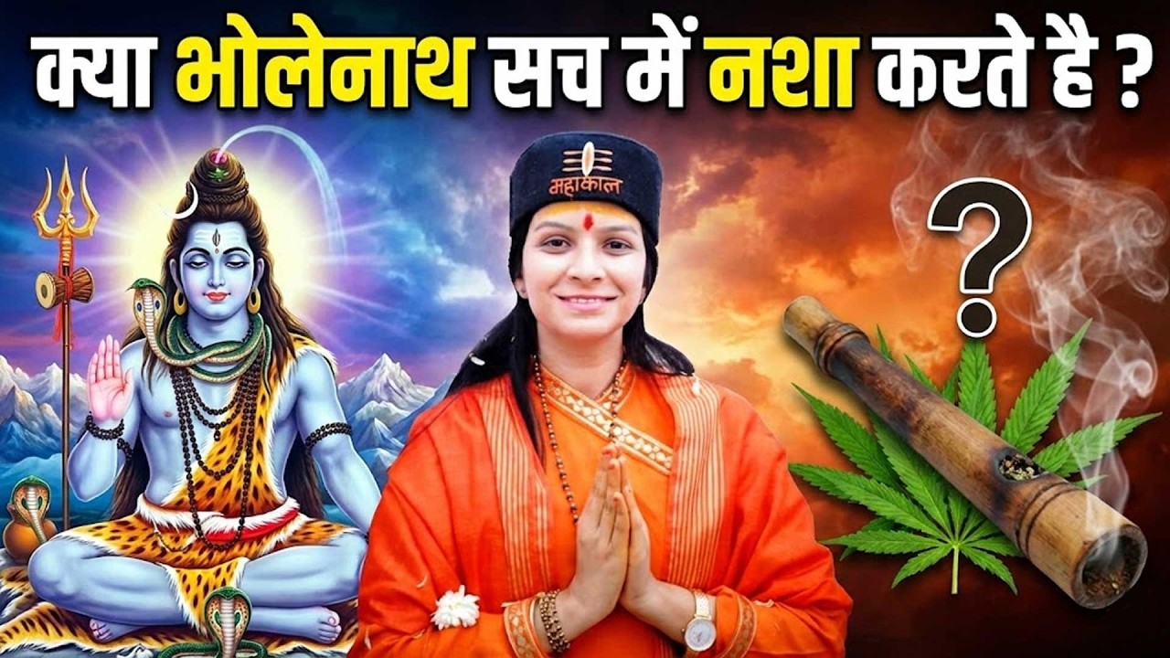 क्या भोलेनाथ सच में नशा करते है Varsha Nagar Ji