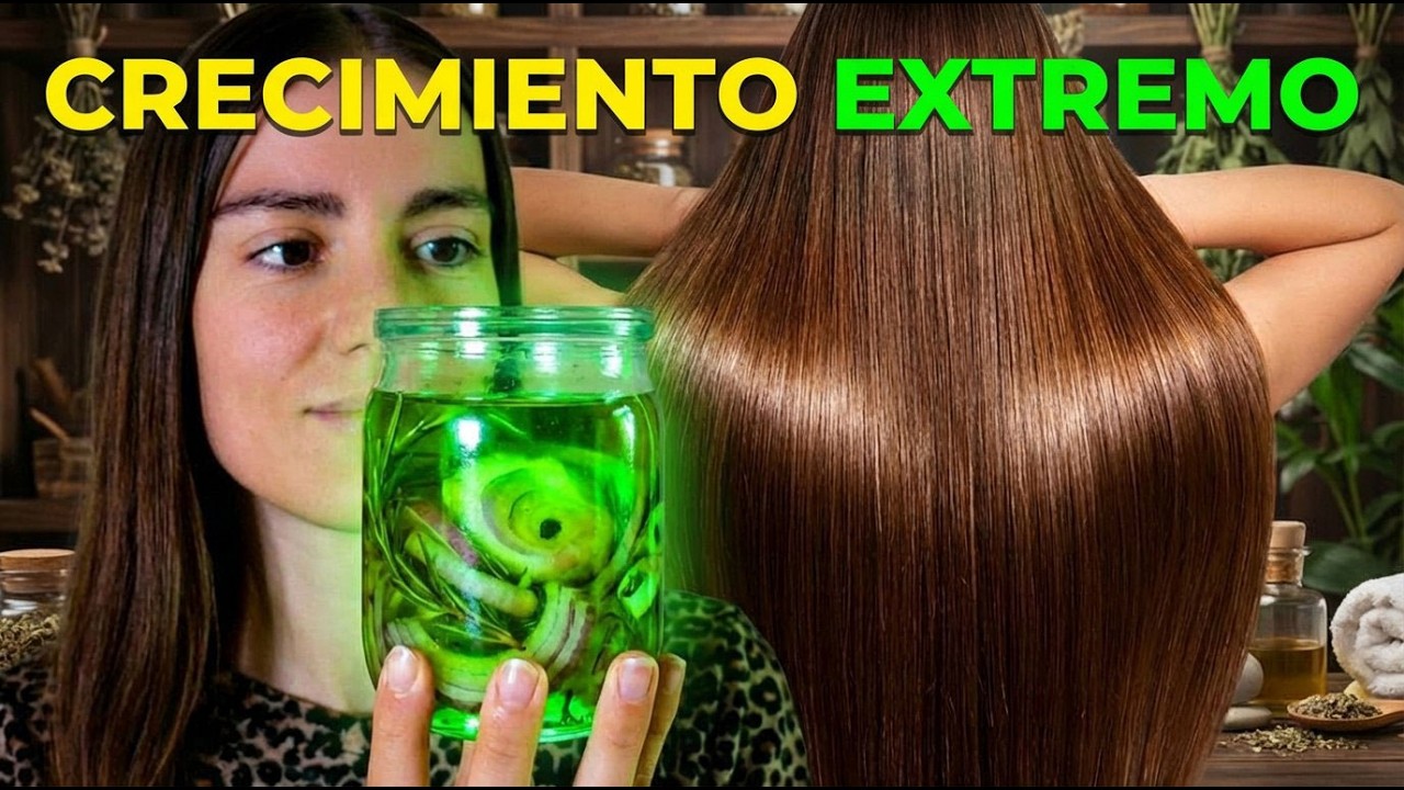 Minoxidil NATURAL: Aceite de Cebolla и Romero para Crecimiento EXTREMO 🚀