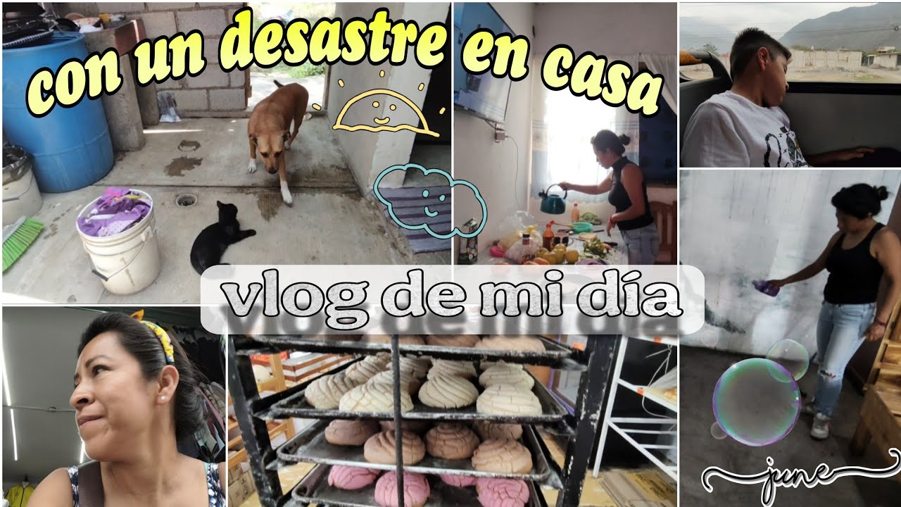 Teniendo un desastre en casa 💥 Más de mi rutina de mamá 👍 Vlog de mi día ❤