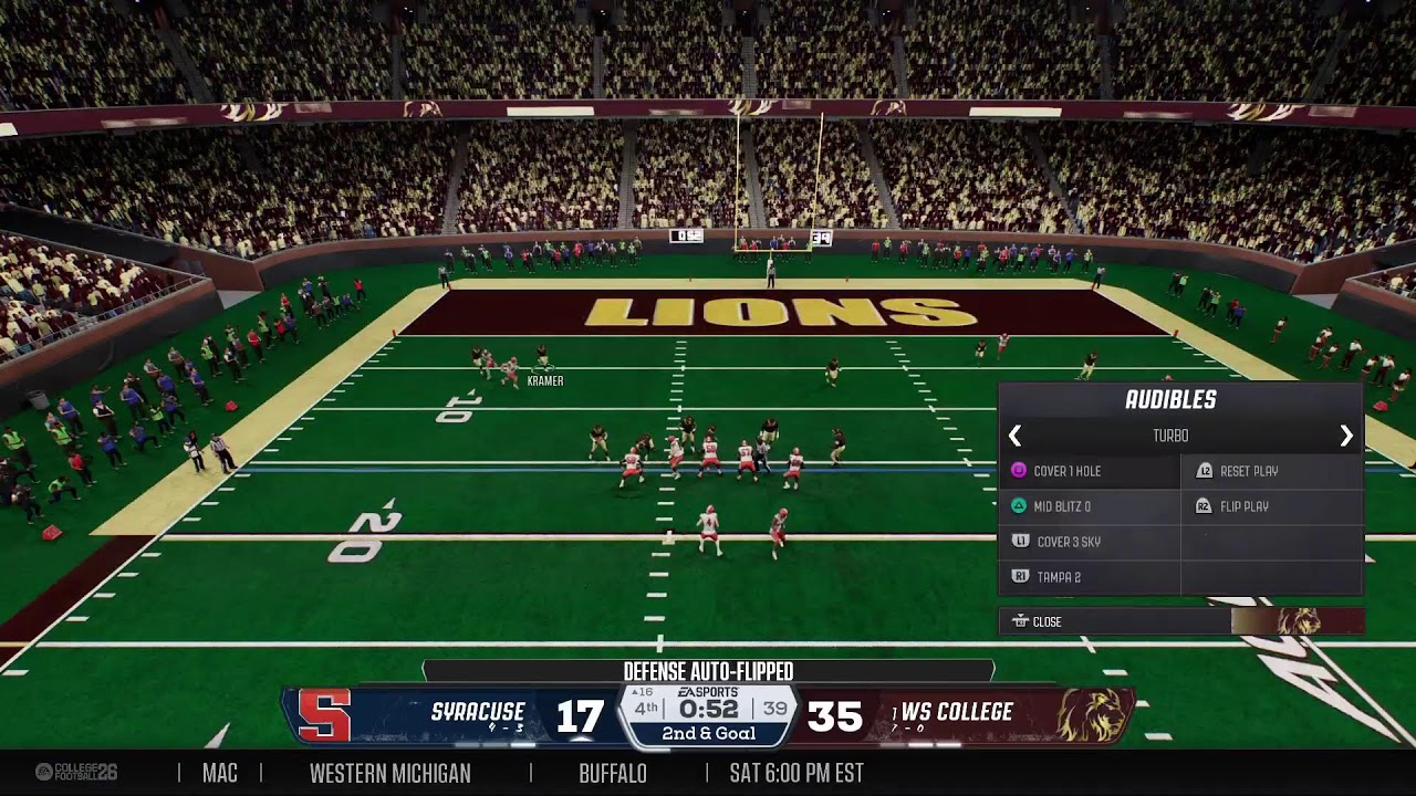 S5: 2 Star Week 8 NCAA26