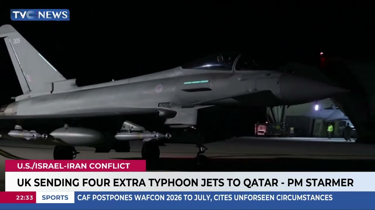 UK Sending Four Extra Typhoon Jets To Qatar - PM Starmer
