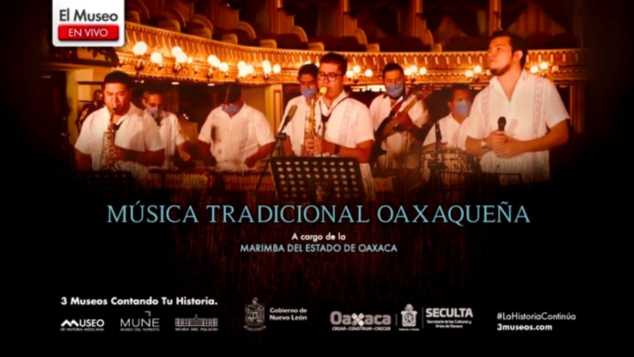 Concierto: M&uacute;sica tradicional oaxaque&ntilde;a. A cargo de la Marimba del Estado de Oaxaca.