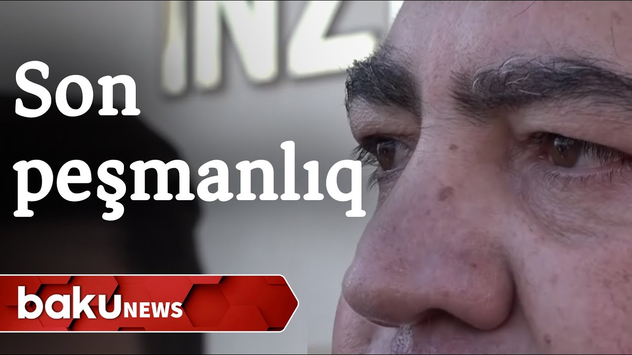 Ramiz Mehdiyevin kürəkəni ağlayaraq belə üzr istədi - Baku TV