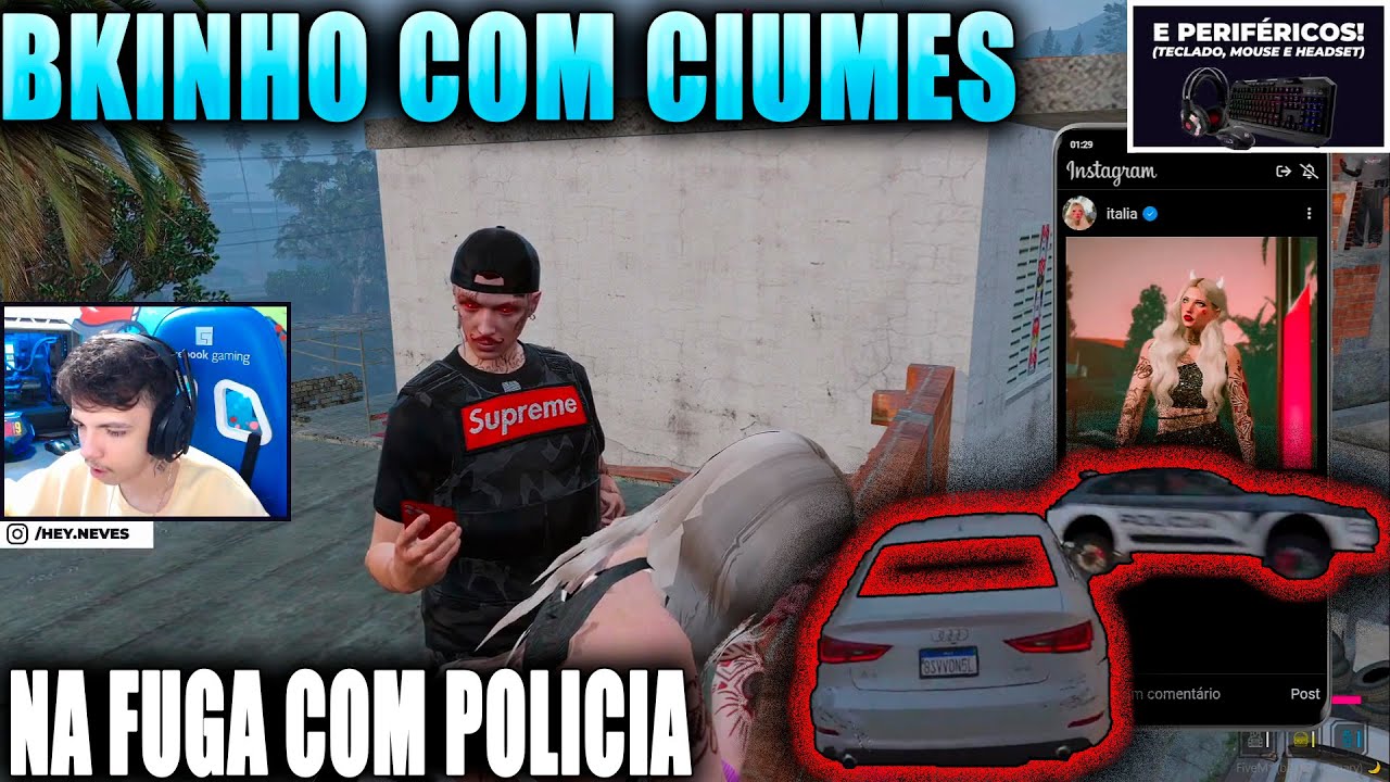 BKINHO COM CIUMES DA ITALIA E FUGA NO FINAL