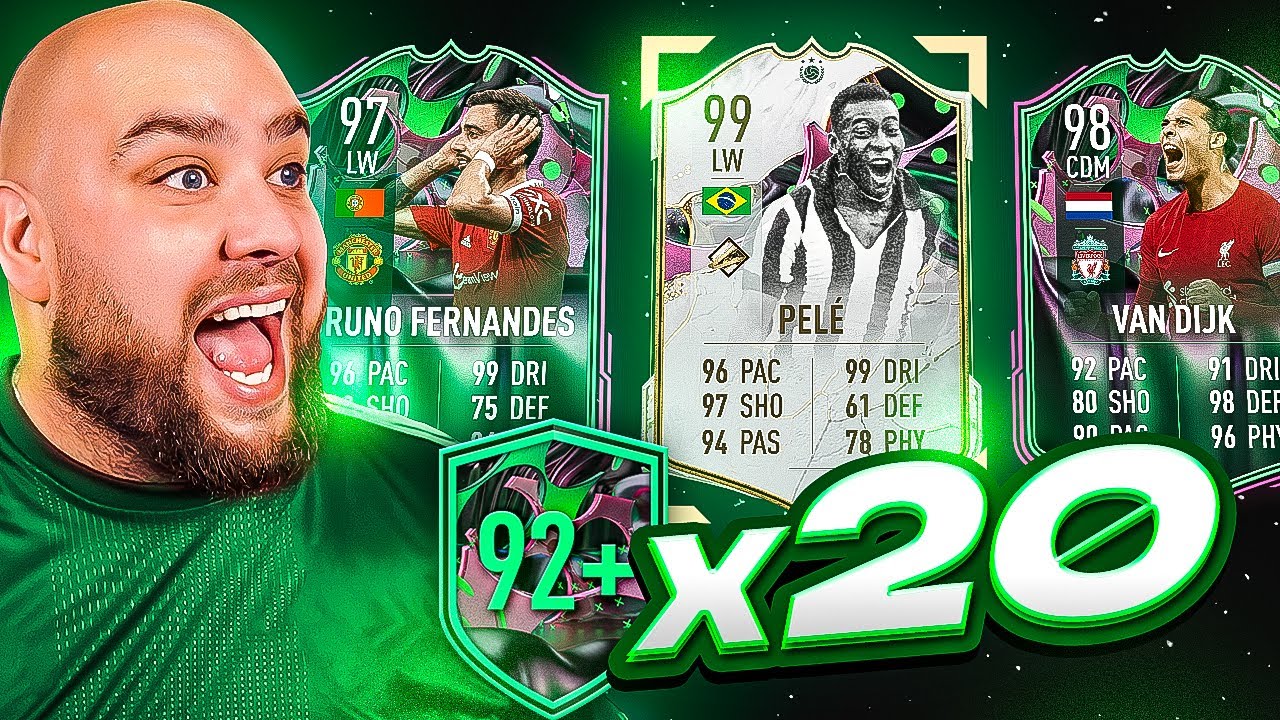 I Opened 20 X 92+ TOTS or SHAPESHIFTERS Players Picks!