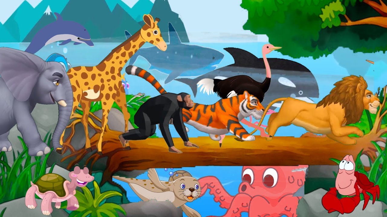 Animal Sounds Song| These Are The Sounds of Animals | Baby Song For Children