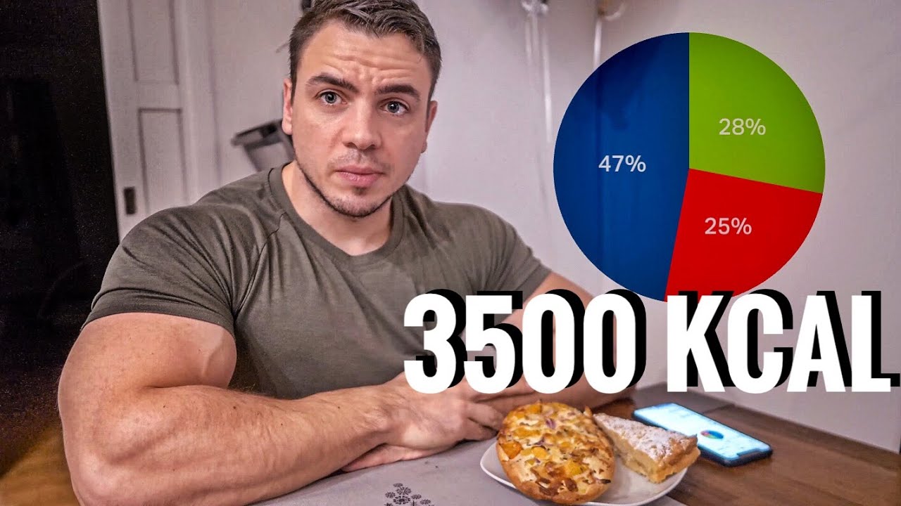 Ich esse NUR 3500KCAL am TAG!? - FULL DAY OF EATING