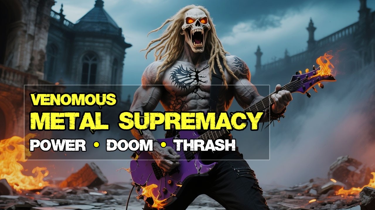 Venomous Metal Supremacy – Aggressive Pressure & Crushing Power | Power Metal Instrumental Mix