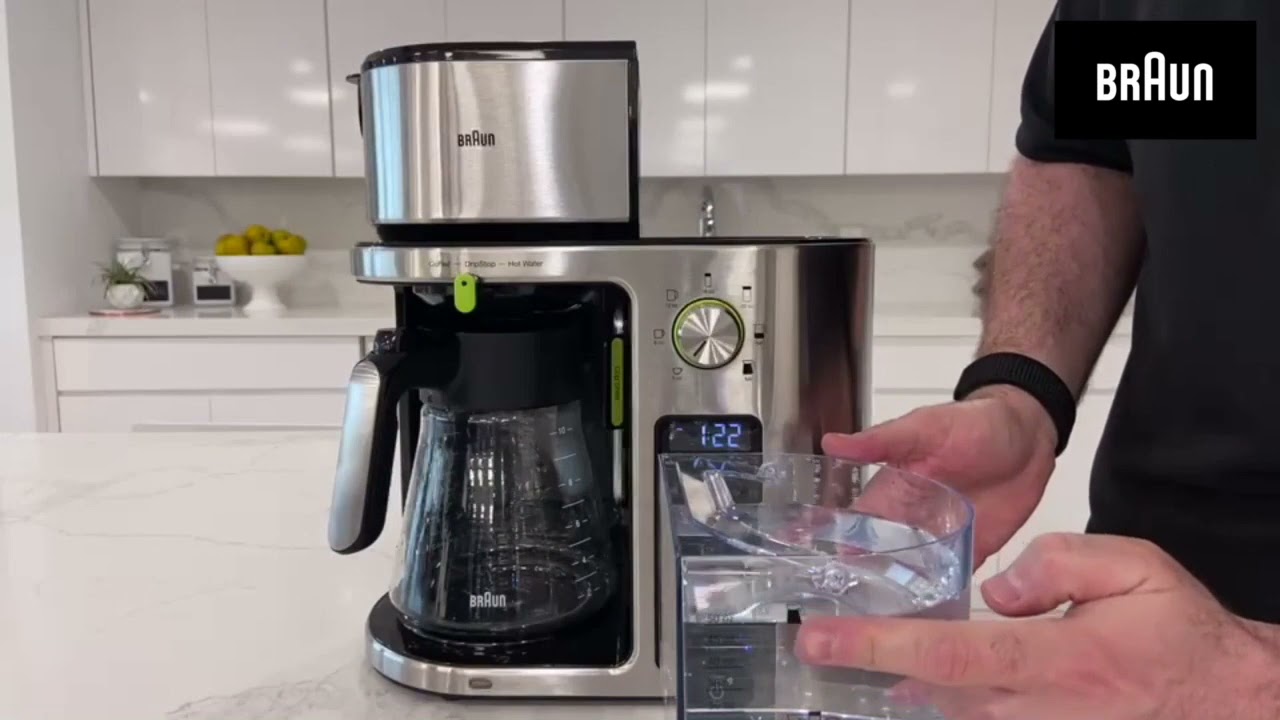 Braun MultiServe Coffee Machine - How To Prime Your Machine