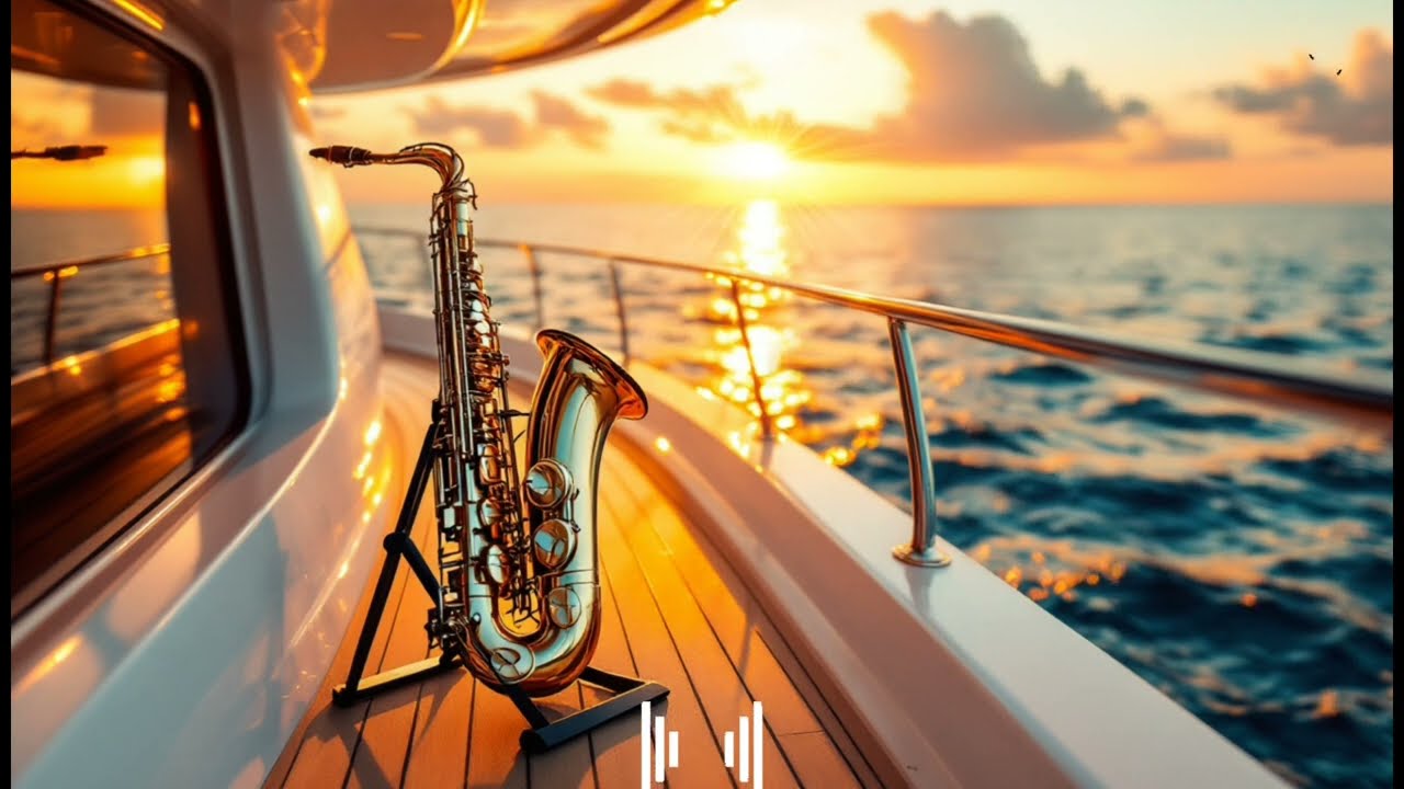Smooth Jazz Sax Music for Relaxation Focus Study Calm Evenings Warm Melodies Soulful Night Flow